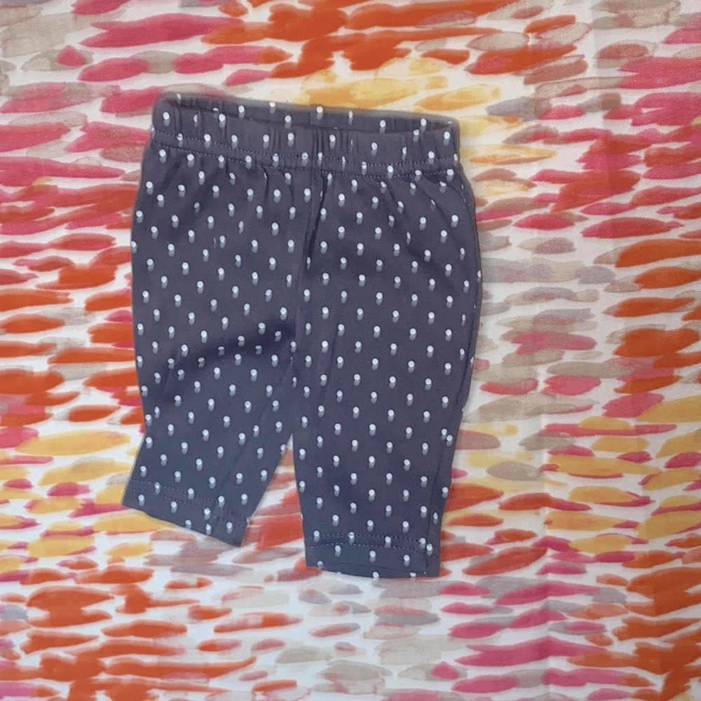 Little polka dot baby pants